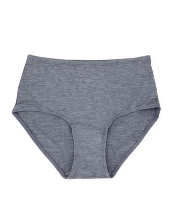 S301 Charcoal Modal Briefs with Elastic Waist 3 Pack